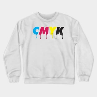 CMYK Drip Crewneck Sweatshirt